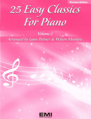 25 Easy Classics For Piano Book 2