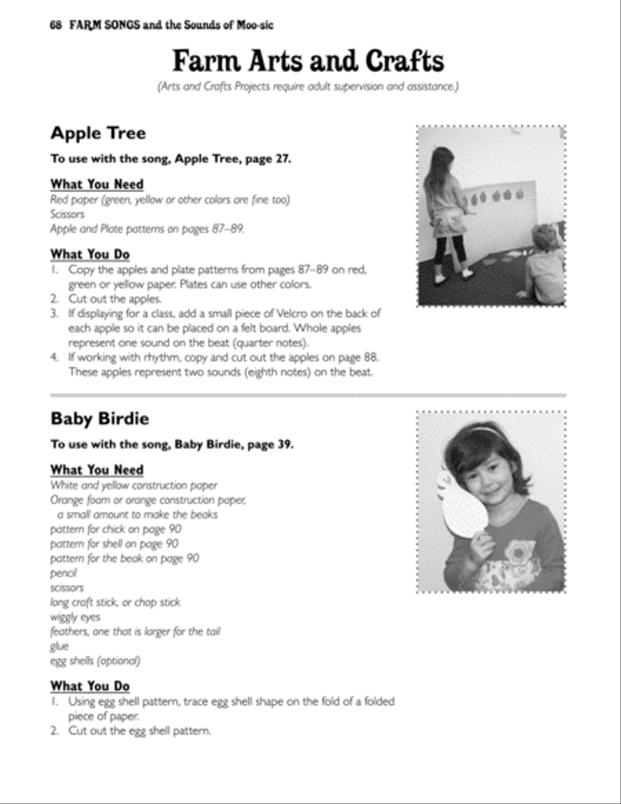 Farm Songs and the Sounds of Moo-sic! CD scores gallery preview page 5