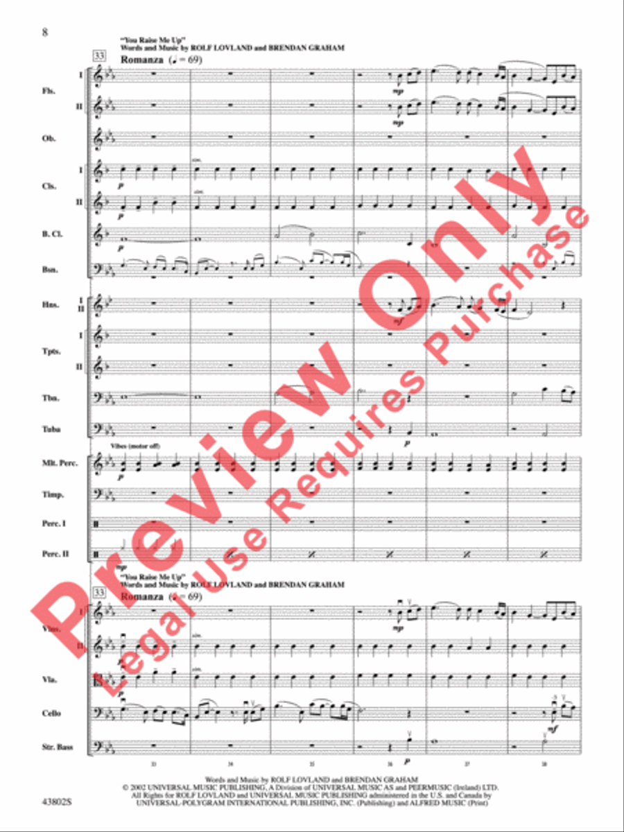 Josh Groban Gold Josh Groban Gold Full Orchestra scores gallery preview page 9
