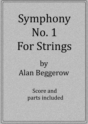 Book cover for Symphony No. 1 For Strings