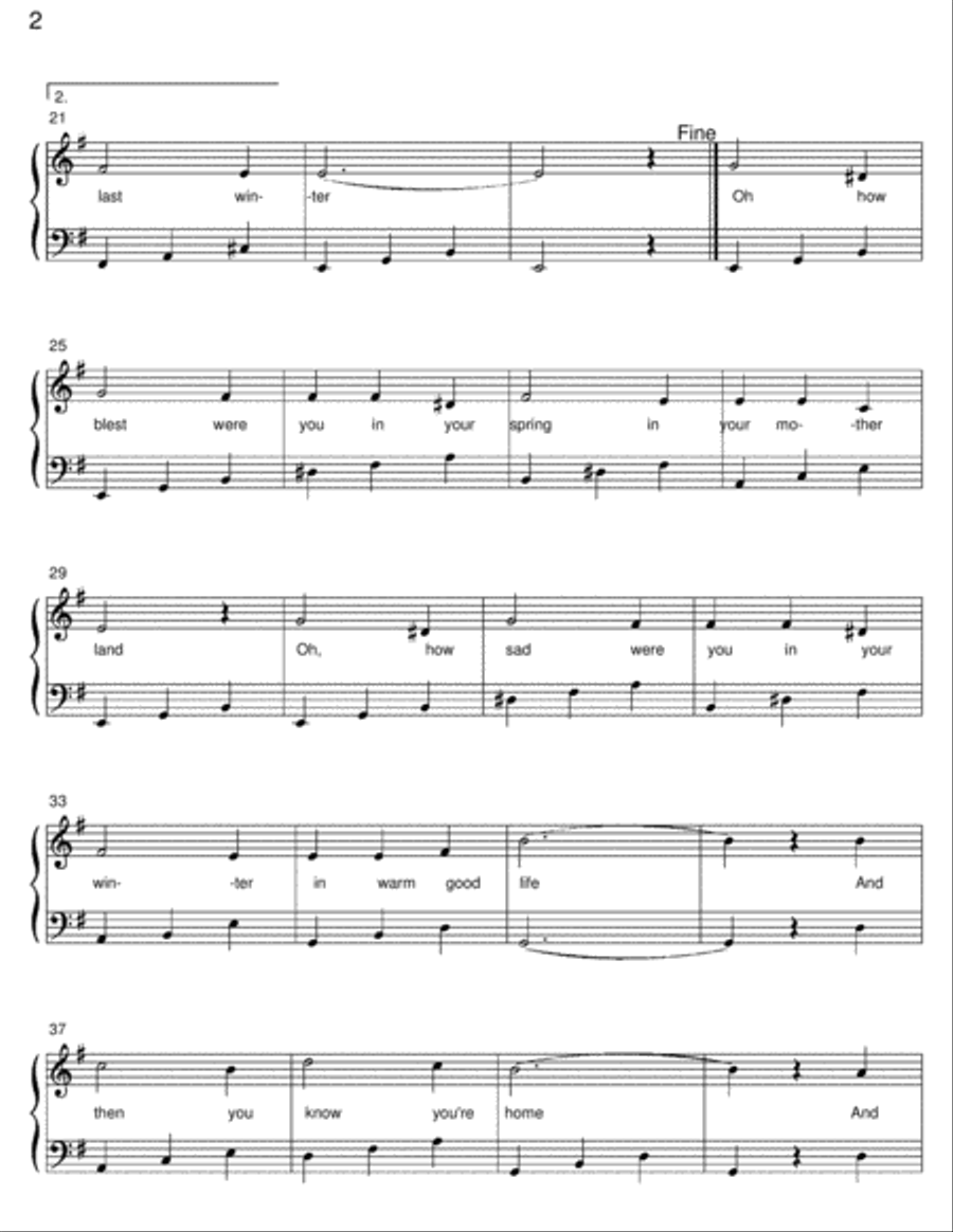 The First Spring Season The First Spring Season Easy Piano scores gallery preview page 2