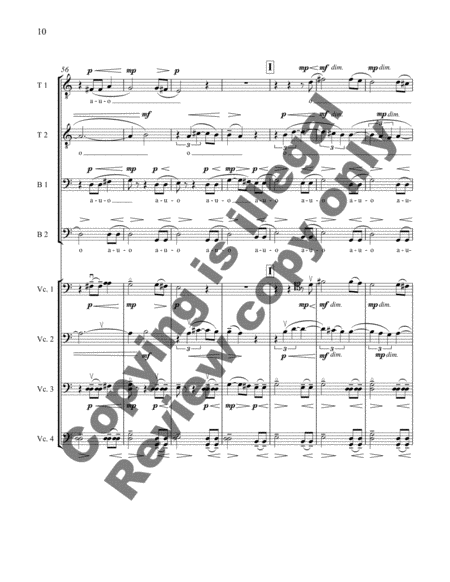 Vocalise (Full Score & Parts) image number null