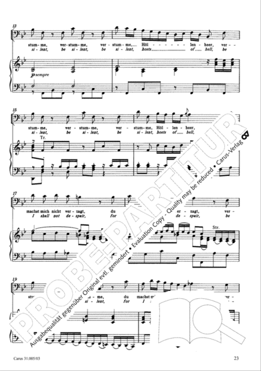 O where shall I now go (Wo soll ich fliehen hin) 4-Part scores gallery preview page 24