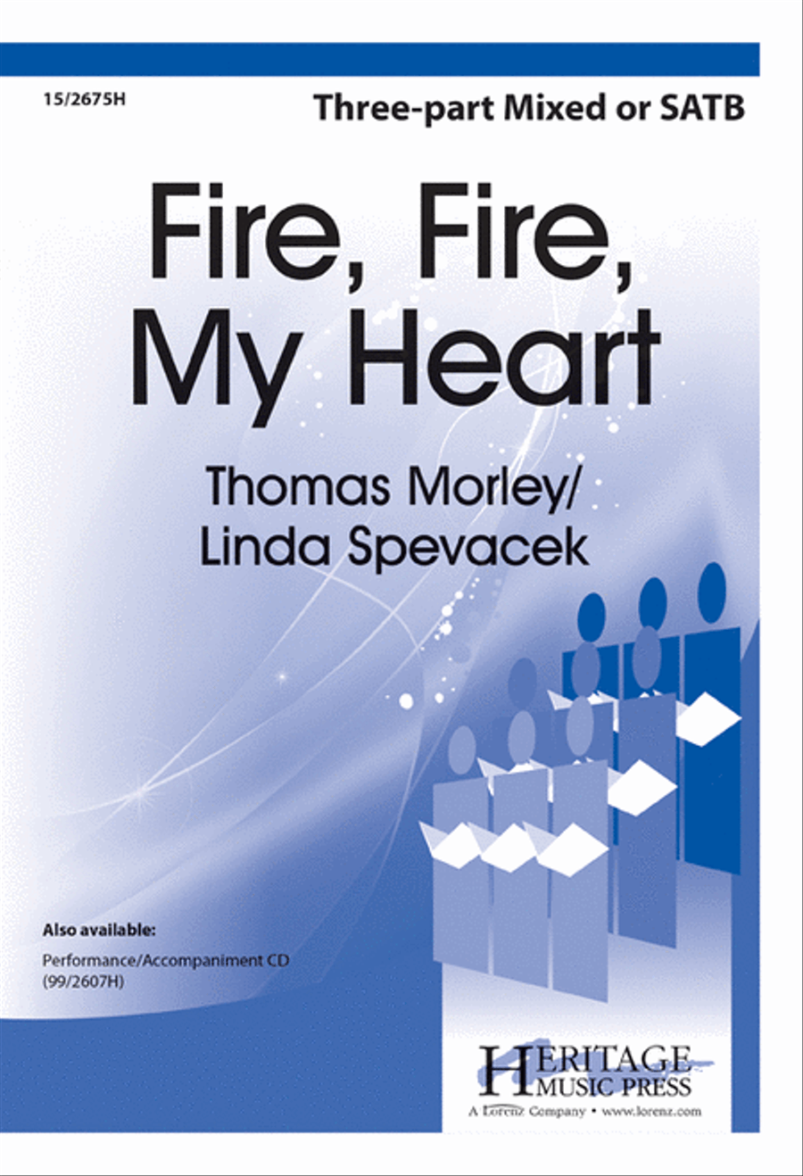 Fire, Fire, My Heart 4-Part scores gallery preview page 1