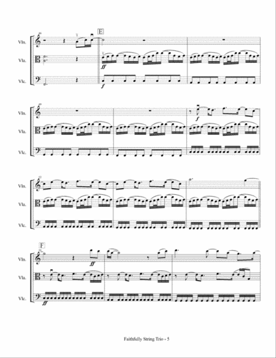 Faithfully Faithfully String Trio scores gallery preview page 6