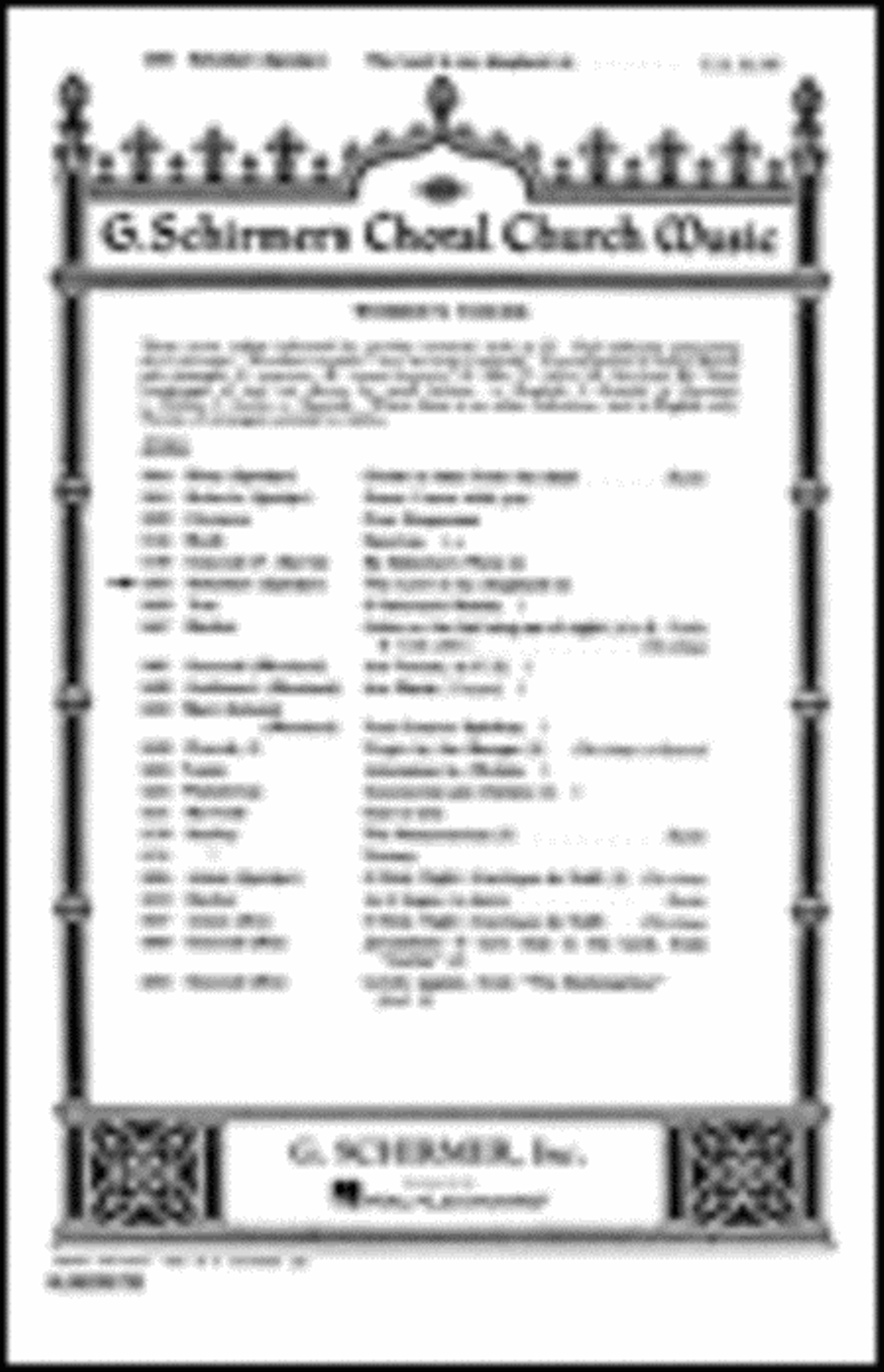 Lord Is My Shepherd SSAA scores gallery preview page 1