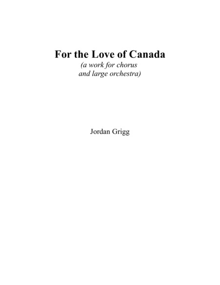 For the Love of Canada image number null