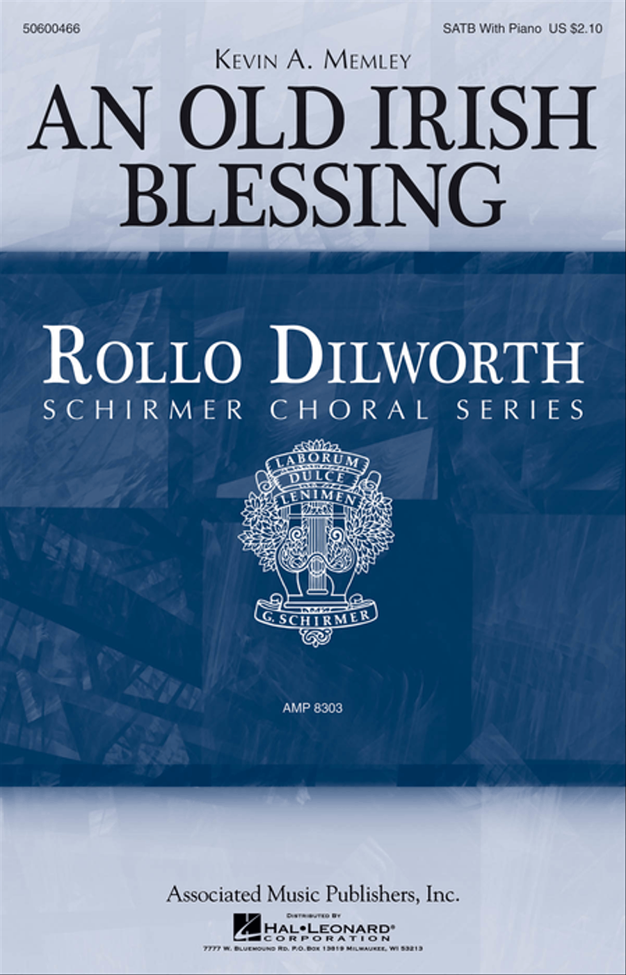 An Old Irish Blessing 4-Part scores gallery preview page 1