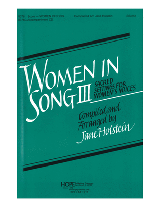 Book cover for Women in Song 3