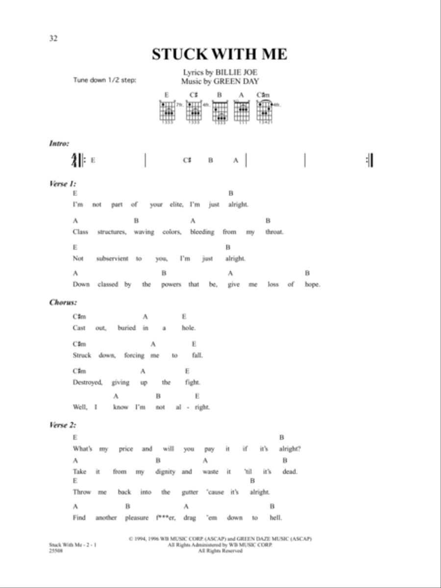Stuck With Me School and Community scores gallery preview page 1