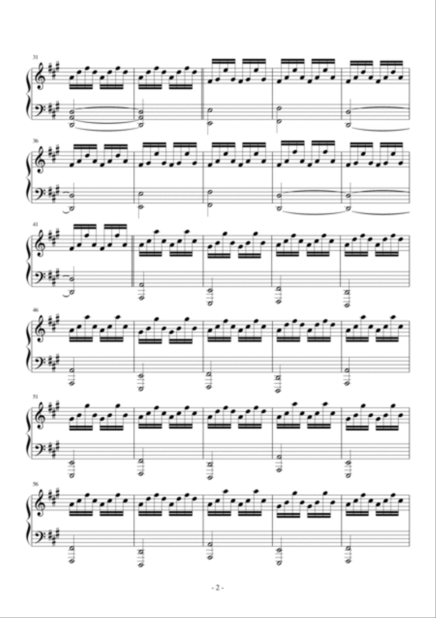 Someone Like You Piano Solo scores gallery preview page 2