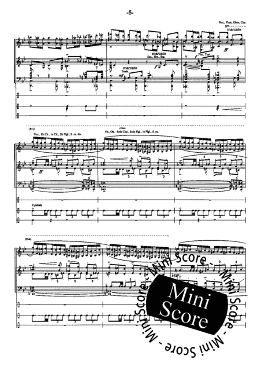 Partita Concert Band scores gallery preview page 8