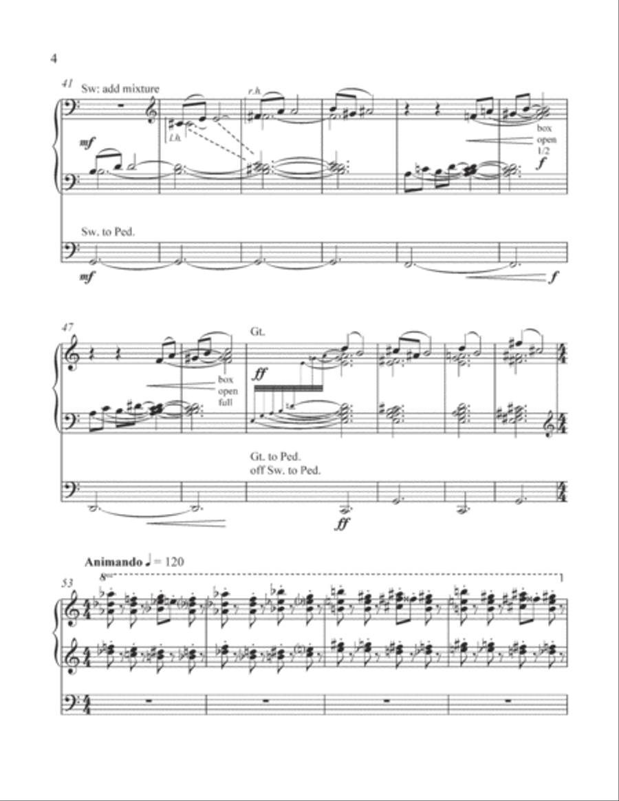 Full Sun Full Sun Organ Solo scores gallery preview page 12