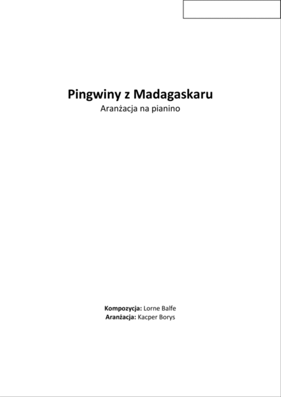 The Penguins Of Madagascar Piano Solo scores gallery preview page 2