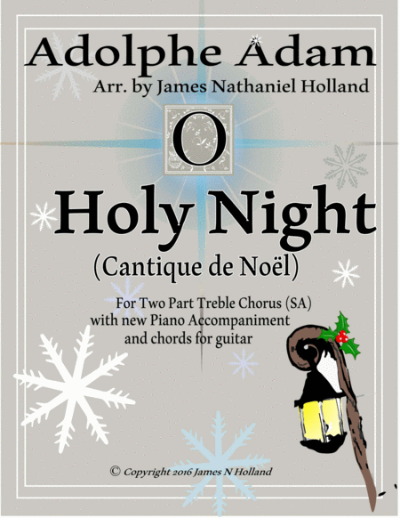 O Holy Night (Cantique de Noel) Adolphe Adam for SA Chorus image number null
