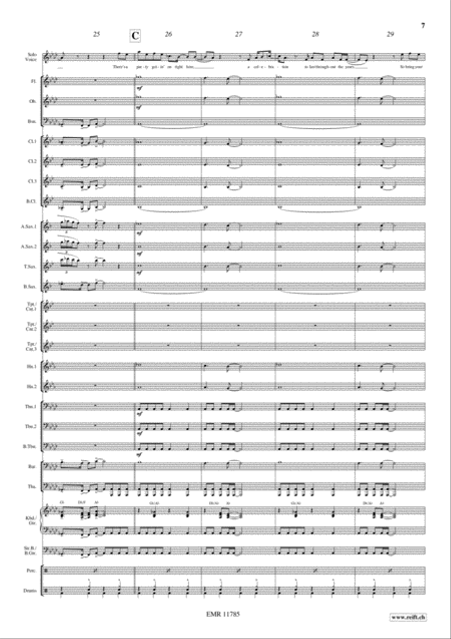 Celebration Concert Band scores gallery preview page 8