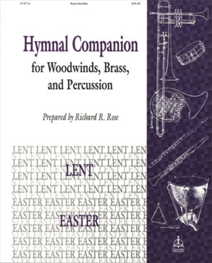 Hymnal Companion for Woodwinds, Brass and Percussion: Lent, Easter Choir scores gallery preview page 1