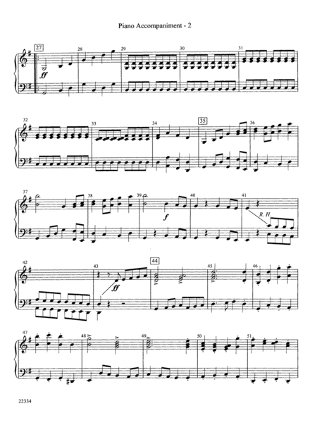 Symphony No. 5 "Reformation" (4th Movement): Piano Accompaniment