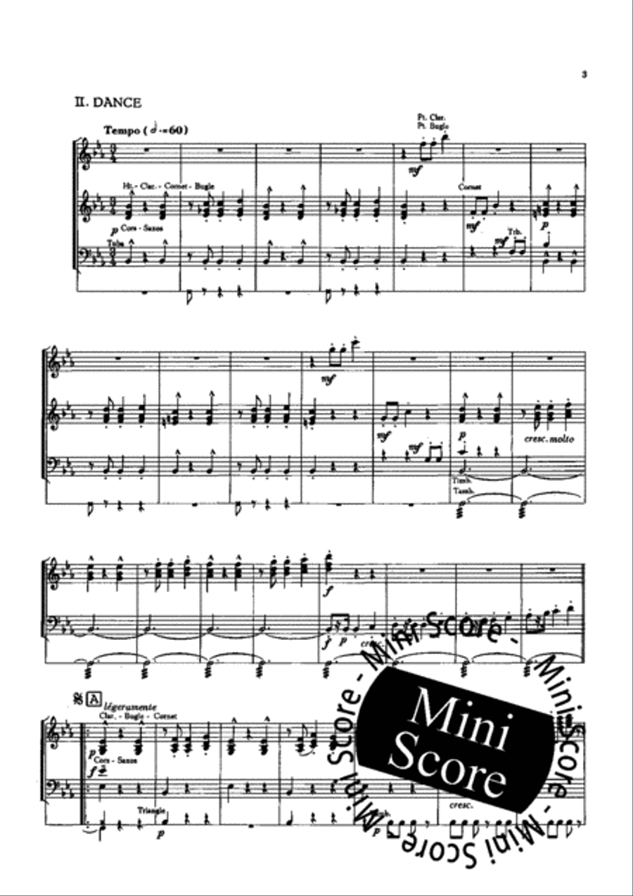 Prelude et Dance Prelude et Dance Concert Band scores gallery preview page 6