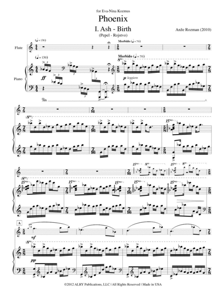 Phoenix for Flute and Piano
