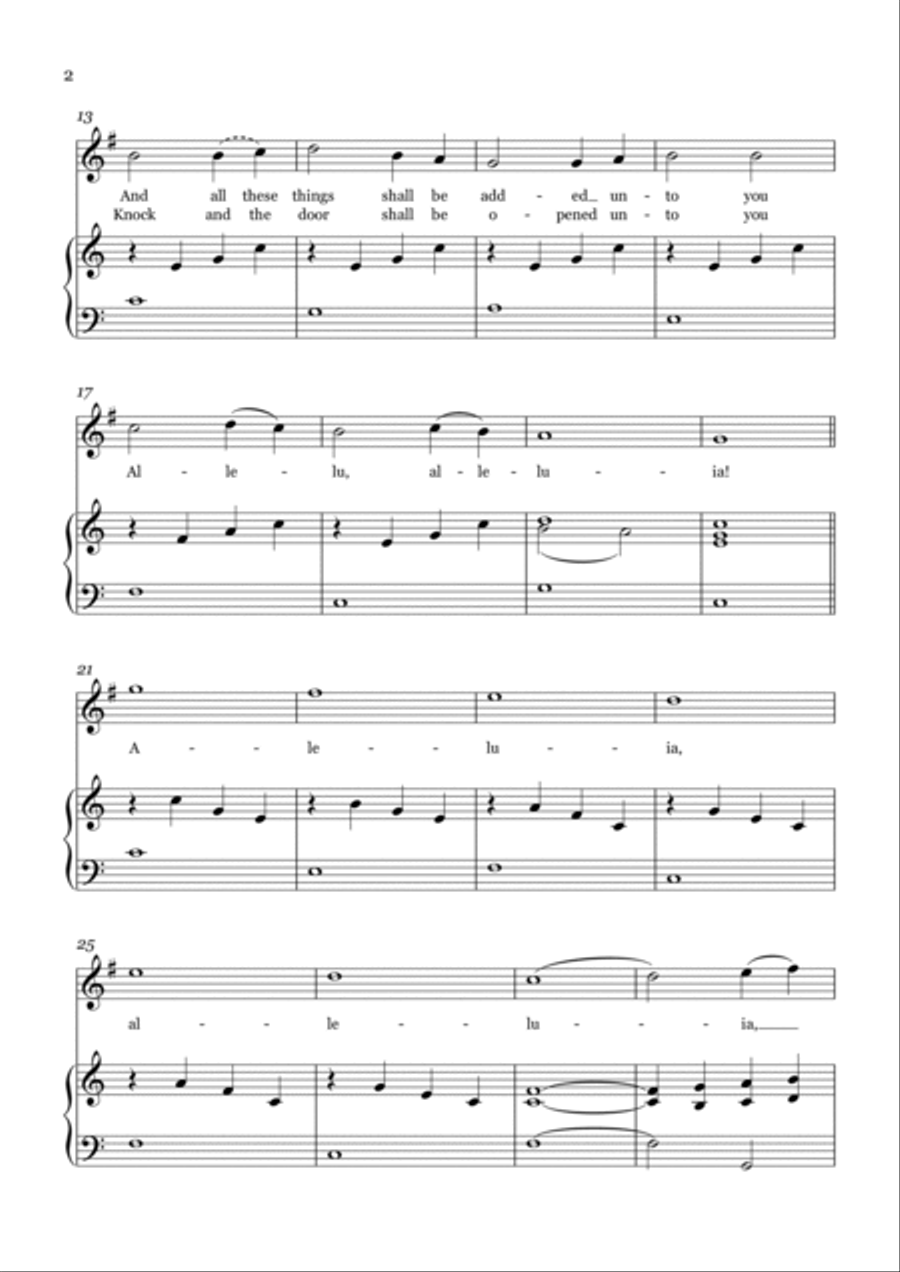 Seek Ye First Chamber Music scores gallery preview page 2