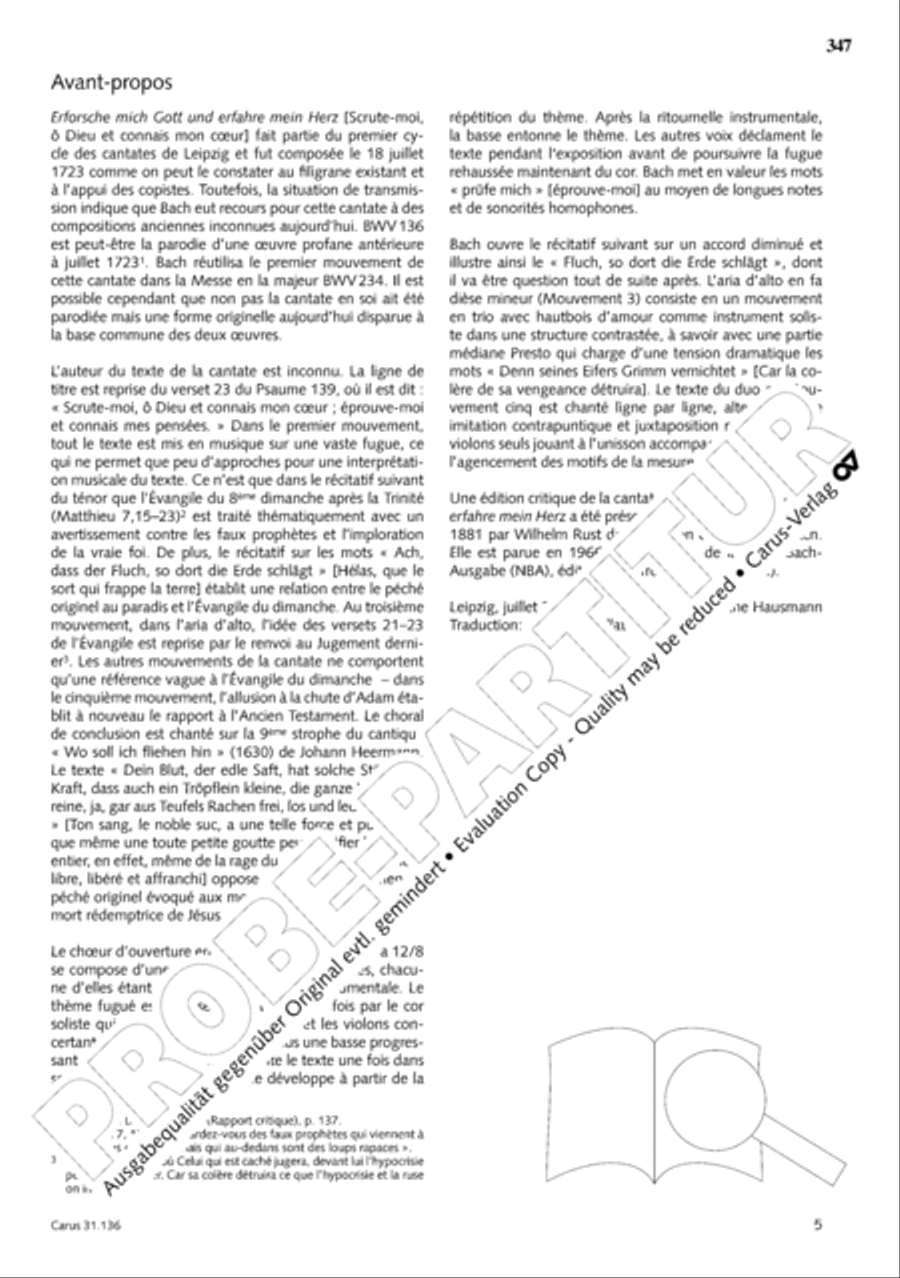 The Complete Sacred Vocal Works (Das geistliche Vokalwerk) Voice scores gallery preview page 348