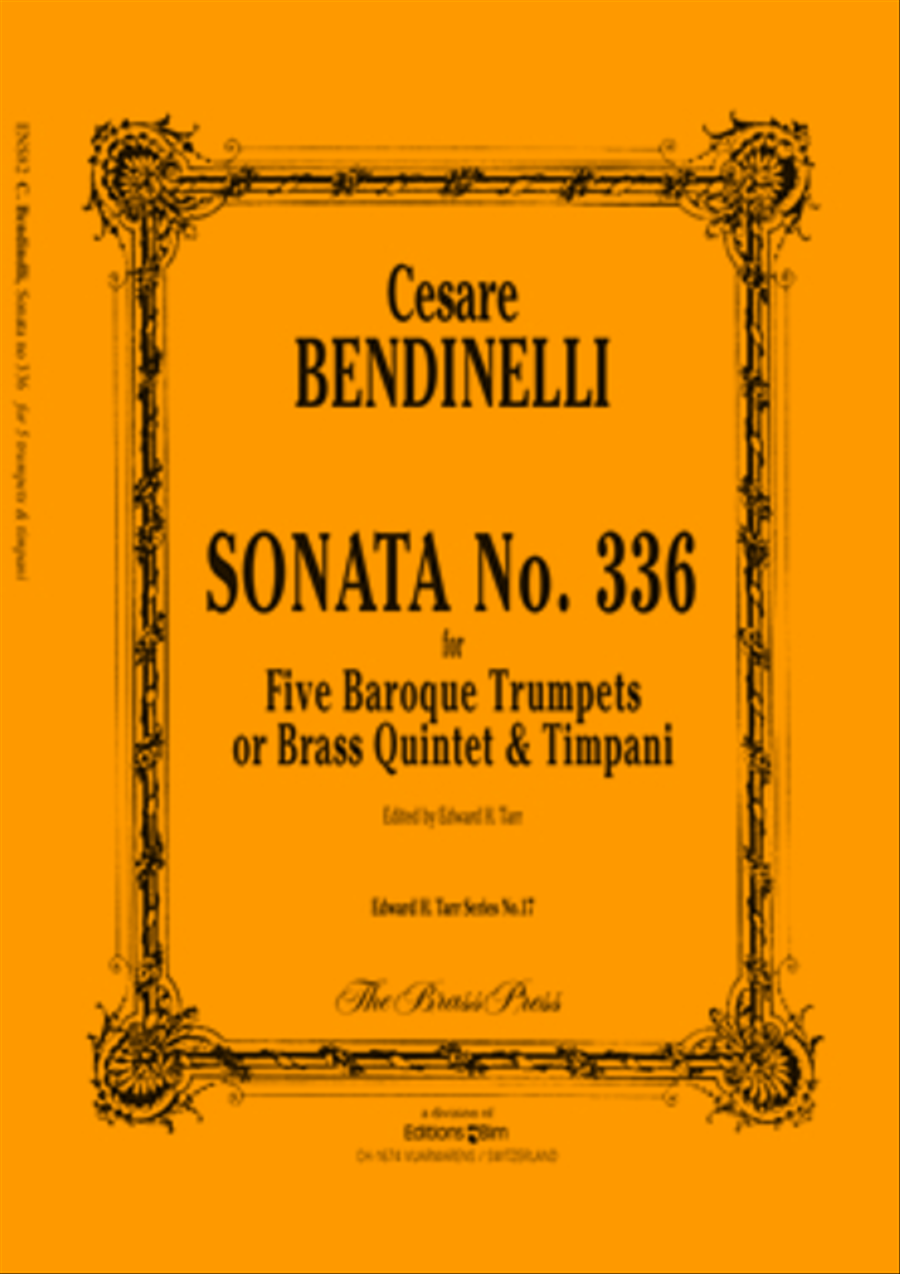 Sonata No 336 Sonata No 336 Horn scores gallery preview page 1