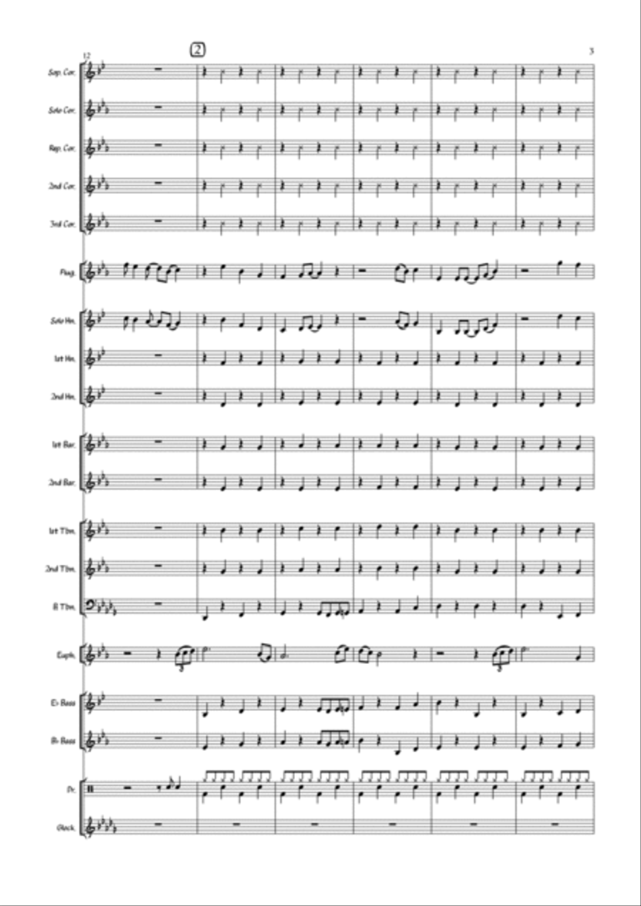 King Of The Road King Of The Road Brass Band scores gallery preview page 5