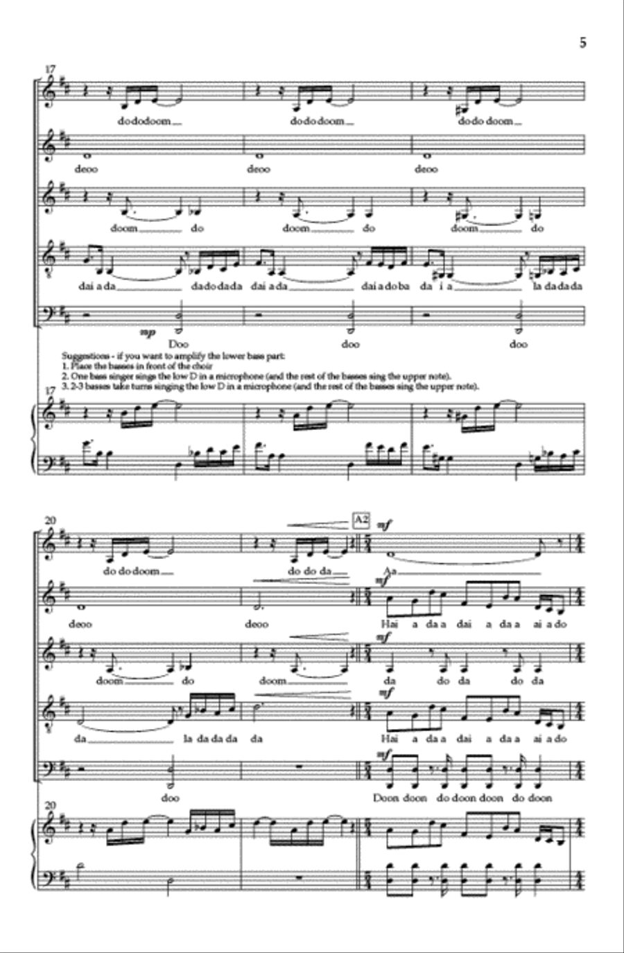 Gota Gota SSAATB scores gallery preview page 4