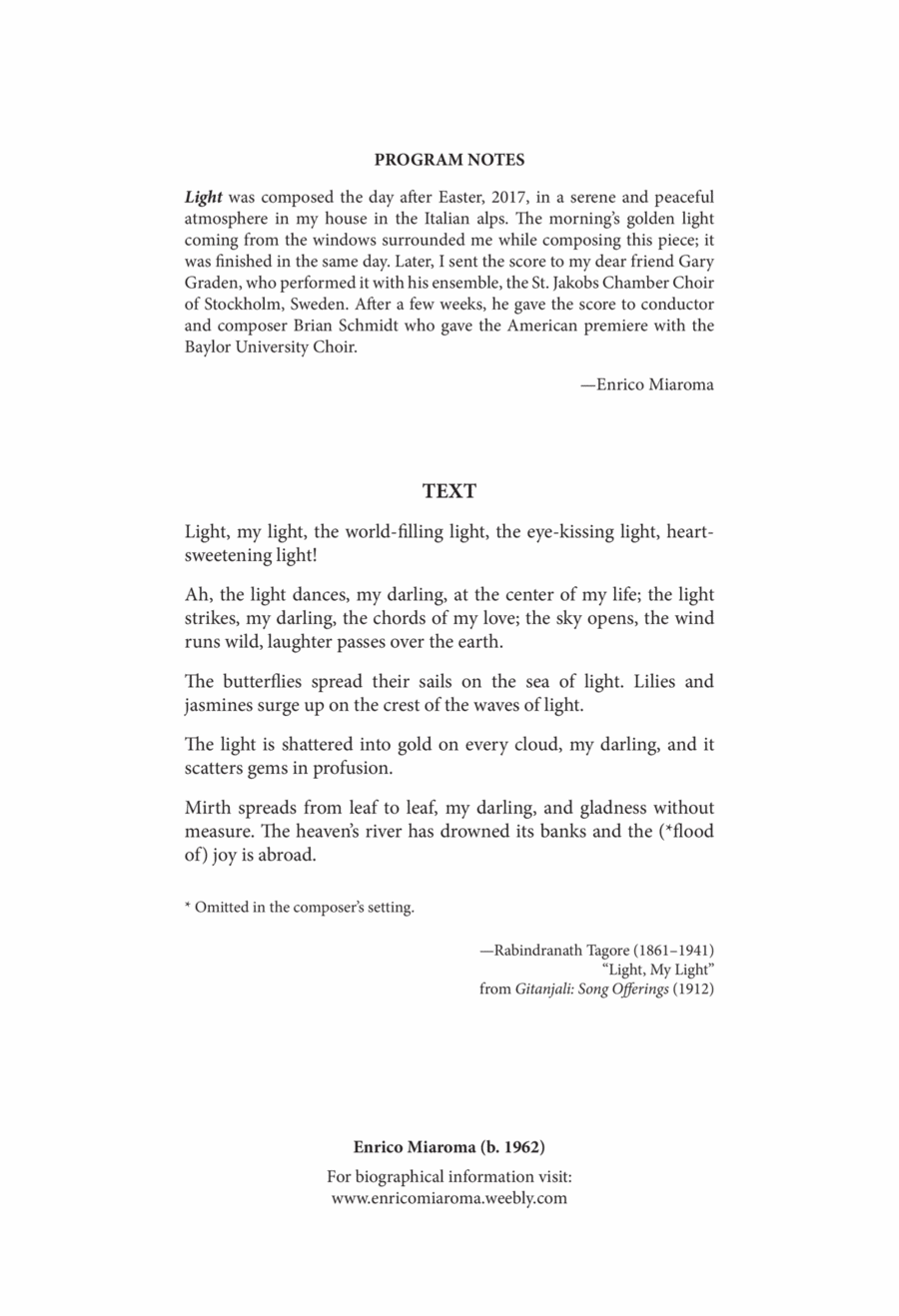 Light SSATB scores gallery preview page 1