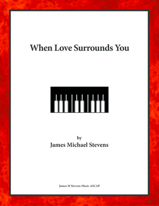 Book cover for When Love Surrounds You - Smooth Jazz Piano