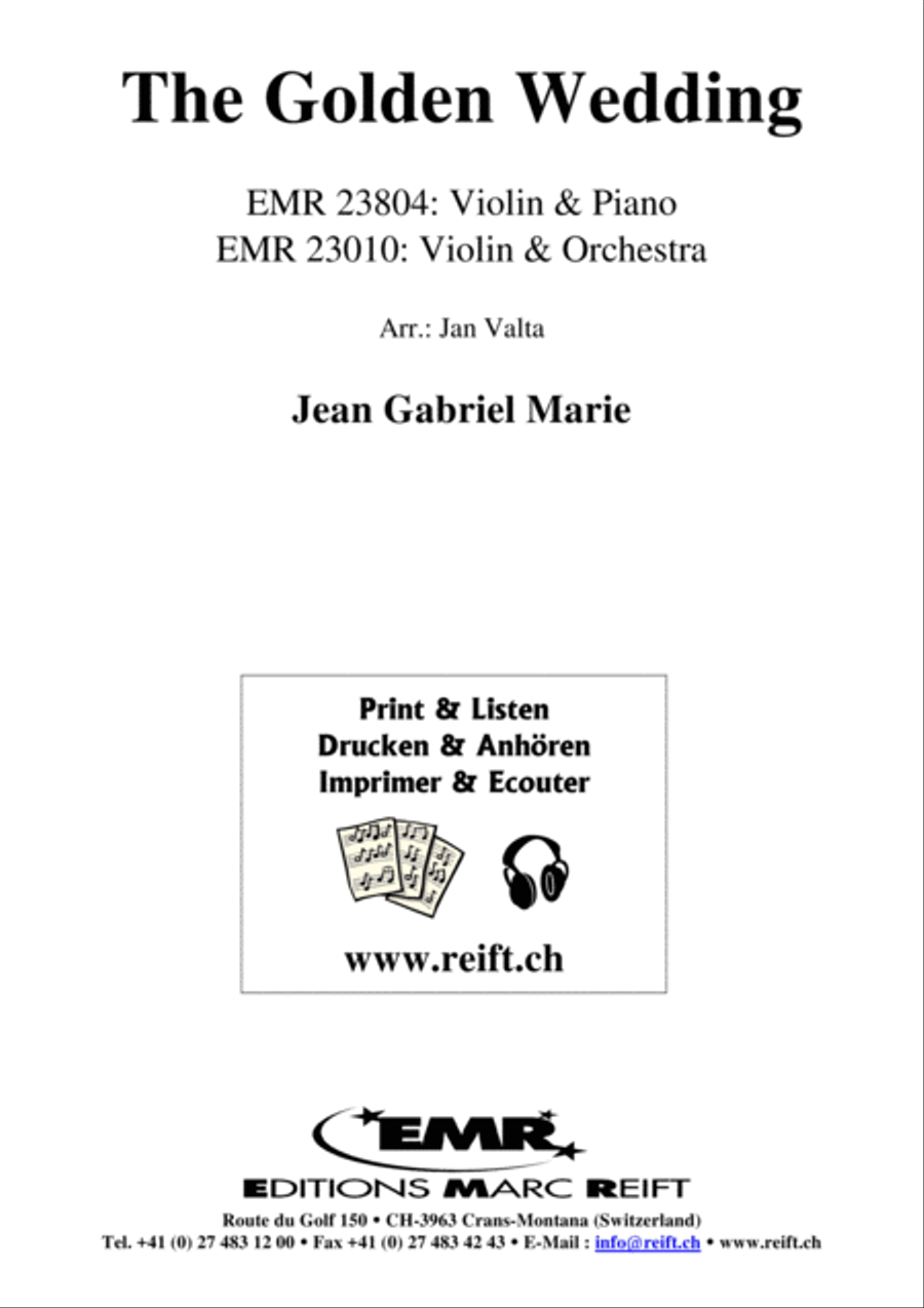 The Golden Wedding Violin Solo scores gallery preview page 2