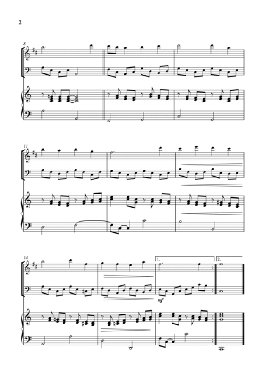 O Sacred Heart, Now Wounded Bassoon scores gallery preview page 2