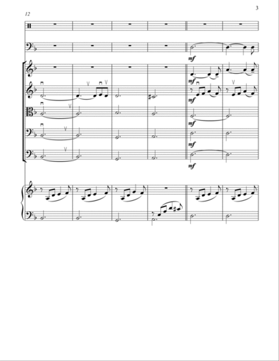Scarborough Fair Fantasy Concert Band scores gallery preview page 4