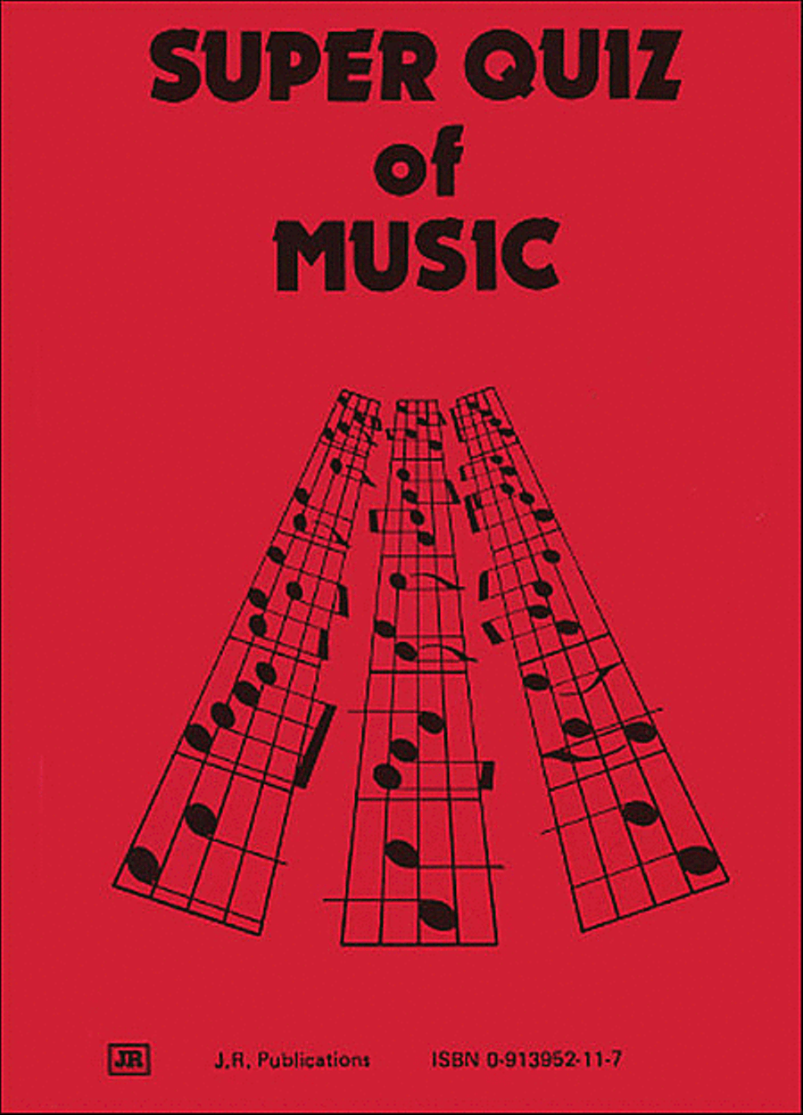 Super Quiz Of Music Super Quiz Of Music Collection / Songbook scores gallery preview page 1