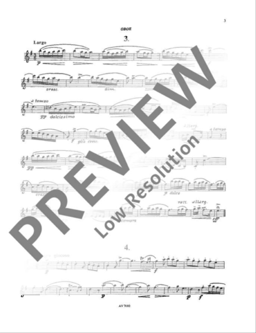 Triosonate G-Dur Bassoon scores gallery preview page 12