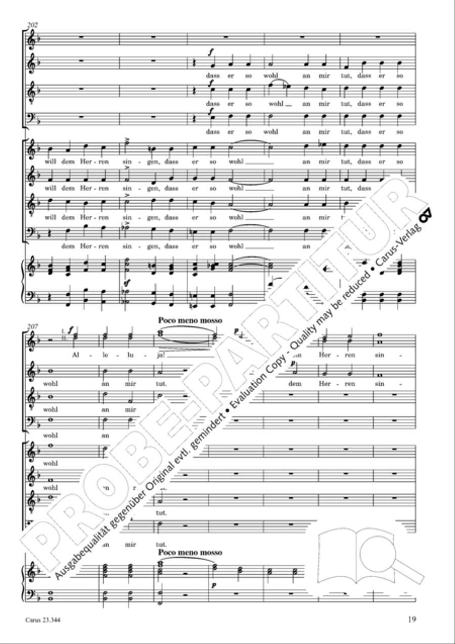 Psalm 13 SSAATTBB scores gallery preview page 20