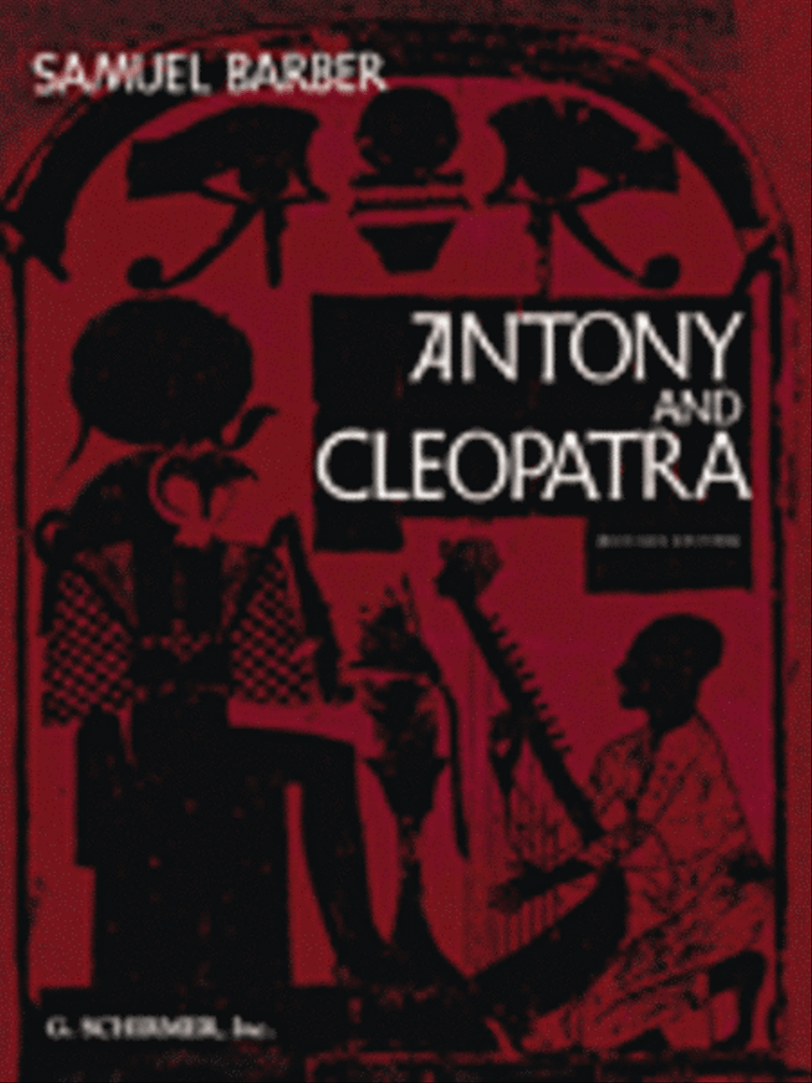 Antony and Cleopatra Antony and Cleopatra Voice scores gallery preview page 1