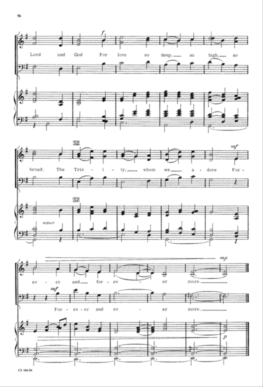 Sacred Anthem Book 3-Part scores gallery preview page 58