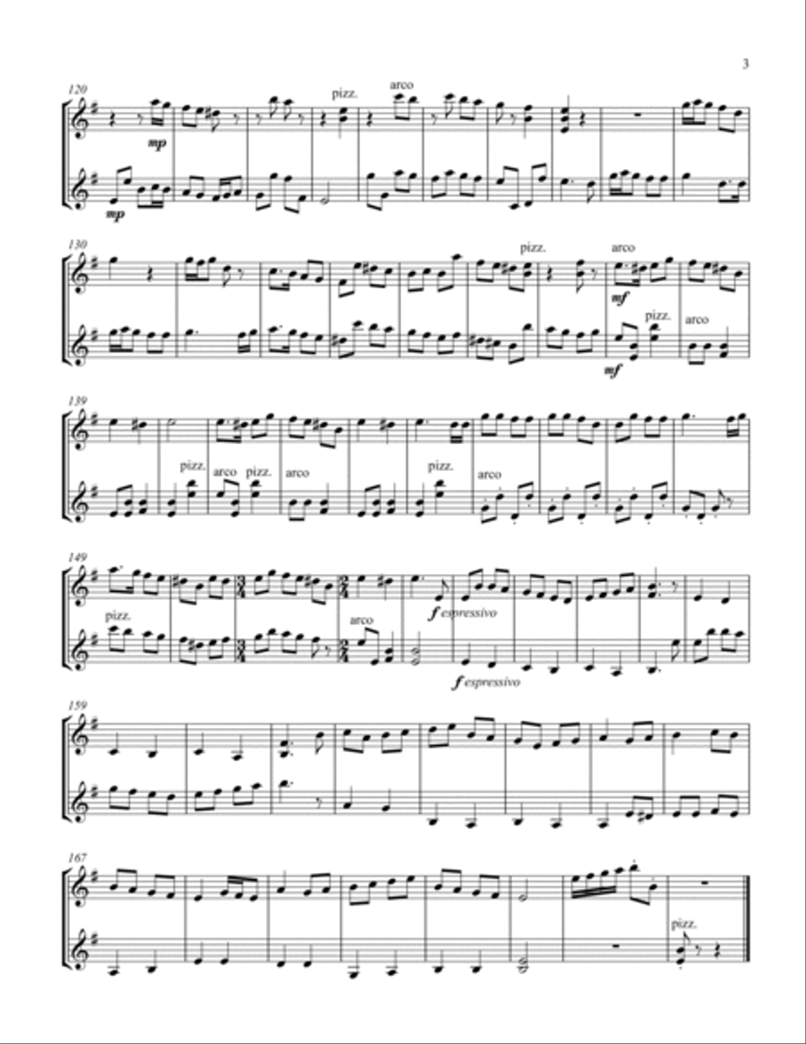 God Rest Ye Merry Gentlemen Medley God Rest Ye Merry Gentlemen Medley String Duet scores gallery preview page 4