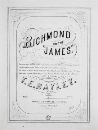 Richmond on the "James." Ballad