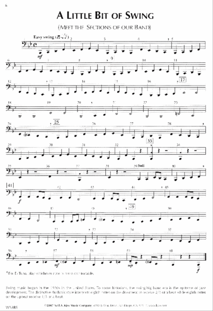 Standard of Excellence: First Performance Plus-Bb/Eb Tuba B.C. Concert Band Methods scores gallery preview page 2
