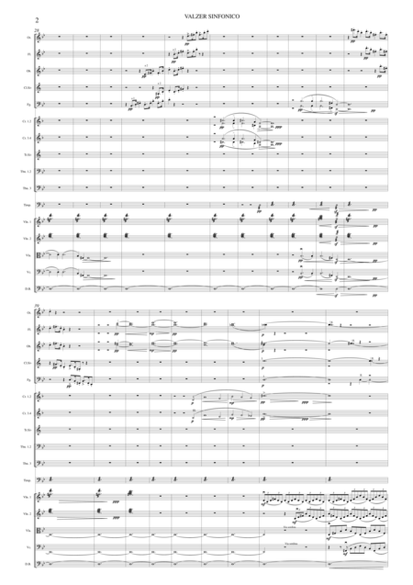 Salvatore Passantino: VALZER SINFONICO, NOTTE STELLATA (ES-21-029) - Score Only