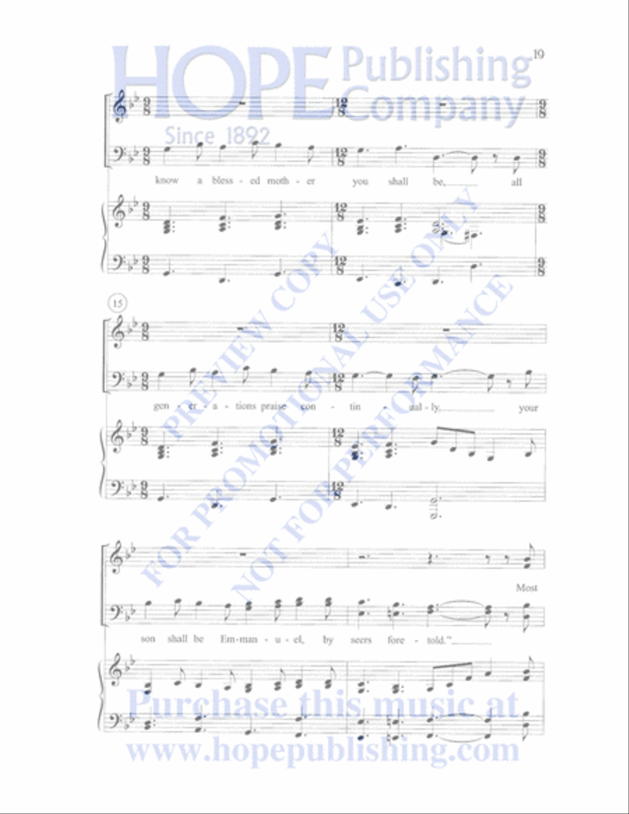 By Heaven's Light Choir scores gallery preview page 20