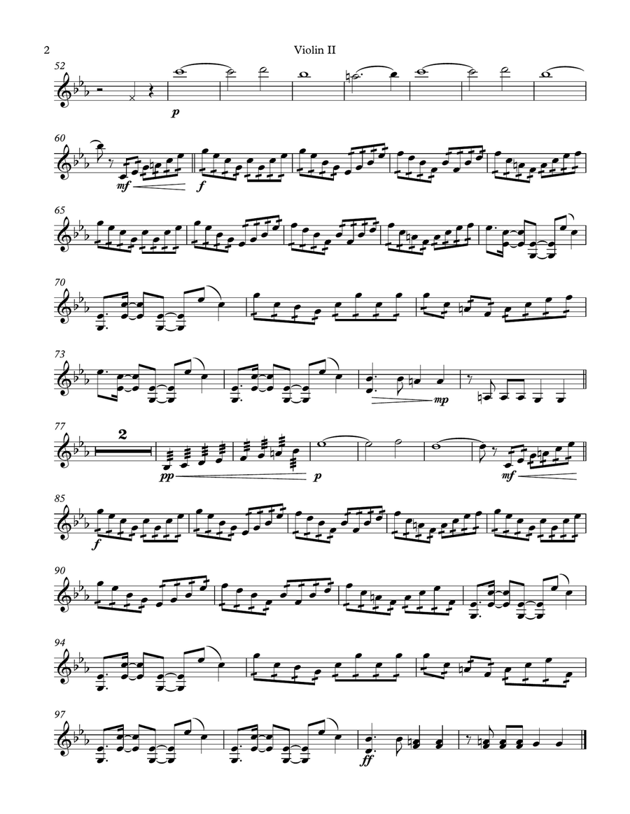 Radioactive String Quartet scores gallery preview page 4