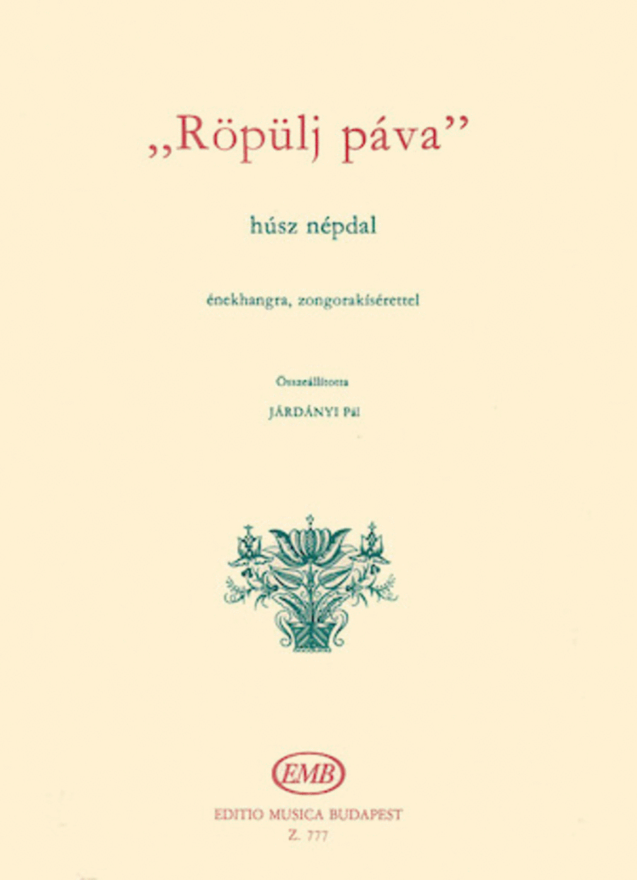 RÖpÜlj PÁva Voice Solo scores gallery preview page 1