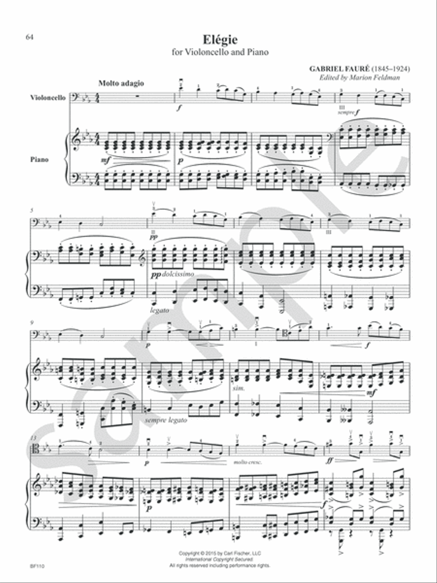 The du Pré Legacy Piano scores gallery preview page 13