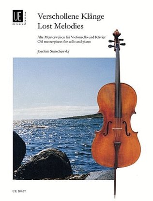 Book cover for Forgotten Melodies, Cello/Pian