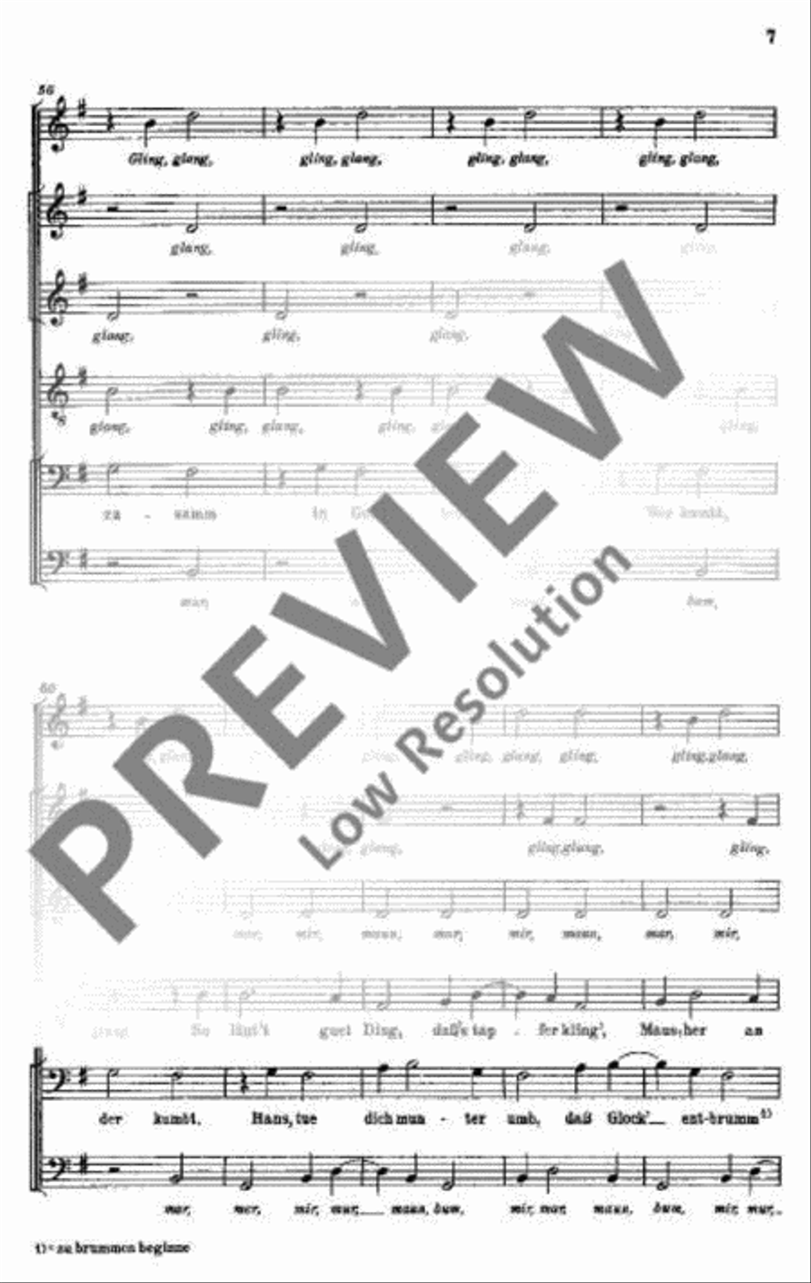 Das G'läut zu Speyer Das G'läut zu Speyer Mixed Choir scores gallery preview page 10