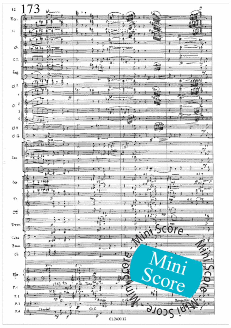 Aratoro I Aratoro I Concert Band scores gallery preview page 36